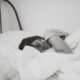 Stress habituation - a lady sleeping in bed